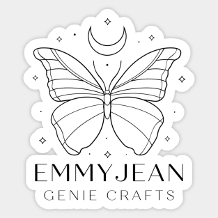 Emmyjeangenie logo Sticker